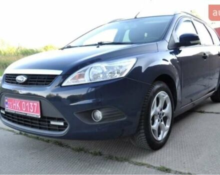 Синий Форд Фокус, объемом двигателя 1.6 л и пробегом 188 тыс. км за 6300 $, фото 3 на Automoto.ua