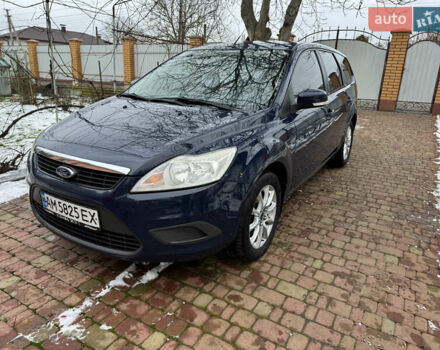 Синій Форд Фокус, об'ємом двигуна 1.6 л та пробігом 318 тис. км за 4600 $, фото 1 на Automoto.ua