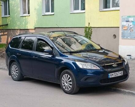 Синий Форд Фокус, объемом двигателя 1.6 л и пробегом 272 тыс. км за 5900 $, фото 2 на Automoto.ua