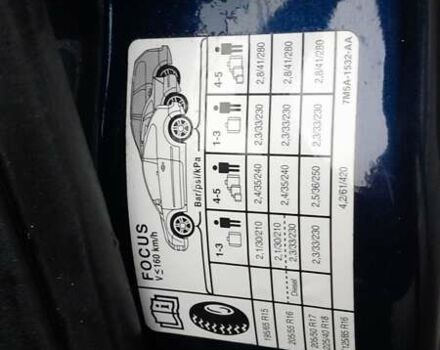 Синій Форд Фокус, об'ємом двигуна 1.6 л та пробігом 216 тис. км за 5450 $, фото 26 на Automoto.ua