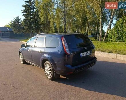 Синий Форд Фокус, объемом двигателя 1.6 л и пробегом 272 тыс. км за 5900 $, фото 4 на Automoto.ua