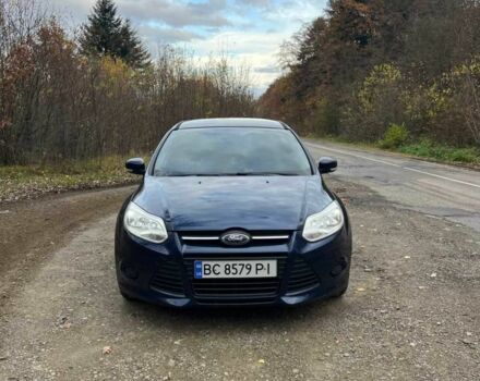 Синий Форд Фокус, объемом двигателя 1.6 л и пробегом 221 тыс. км за 7300 $, фото 1 на Automoto.ua