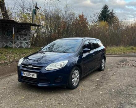 Синий Форд Фокус, объемом двигателя 1.6 л и пробегом 221 тыс. км за 7300 $, фото 2 на Automoto.ua
