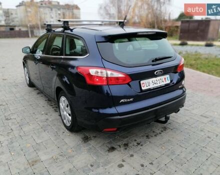 Синий Форд Фокус, объемом двигателя 1.6 л и пробегом 215 тыс. км за 7999 $, фото 1 на Automoto.ua