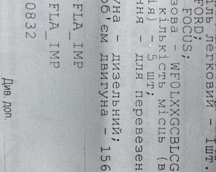 Синій Форд Фокус, об'ємом двигуна 1.6 л та пробігом 237 тис. км за 6950 $, фото 20 на Automoto.ua