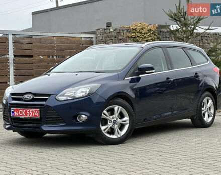 Синий Форд Фокус, объемом двигателя 1.6 л и пробегом 234 тыс. км за 7999 $, фото 1 на Automoto.ua