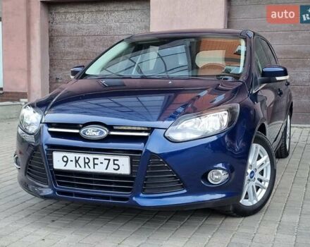 Форд Фокус 2013 в Львове на Automoto.ua Синий Форд Фокус, объемом двигателя 1.6 л и пробегом 223 тыс. км за 8200 $, фото 2 на Automoto.ua