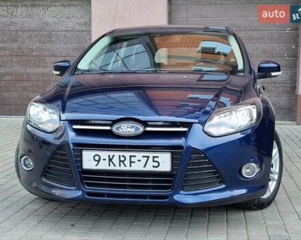 Форд Фокус 2013 в Львове на Automoto.ua Синий Форд Фокус, объемом двигателя 1.6 л и пробегом 223 тыс. км за 8200 $, фото 1 на Automoto.ua