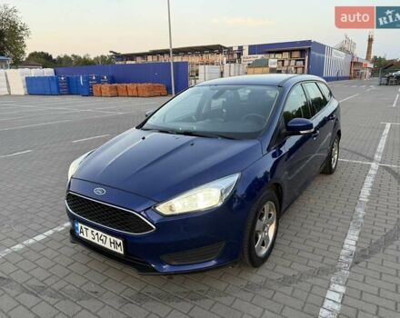 Синий Форд Фокус, объемом двигателя 1.6 л и пробегом 213 тыс. км за 9100 $, фото 1 на Automoto.ua