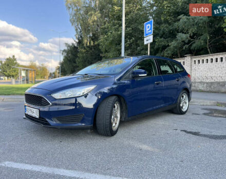 Синий Форд Фокус, объемом двигателя 1.5 л и пробегом 241 тыс. км за 8500 $, фото 2 на Automoto.ua