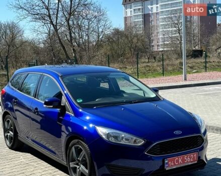 Синій Форд Фокус, об'ємом двигуна 1.5 л та пробігом 229 тис. км за 7800 $, фото 2 на Automoto.ua