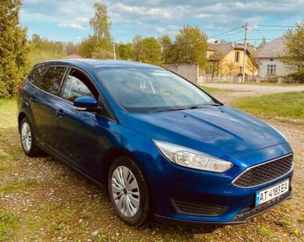 Синий Форд Фокус, объемом двигателя 1.5 л и пробегом 164 тыс. км за 9300 $, фото 1 на Automoto.ua