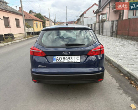 Синий Форд Фокус, объемом двигателя 1.5 л и пробегом 165 тыс. км за 9300 $, фото 2 на Automoto.ua