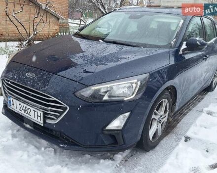 Синий Форд Фокус, объемом двигателя 1.5 л и пробегом 221 тыс. км за 14750 $, фото 1 на Automoto.ua