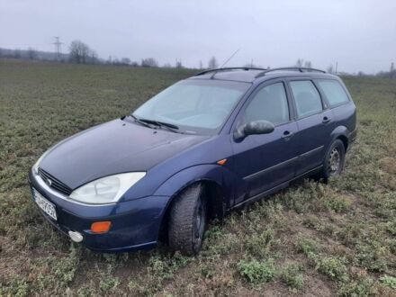 Синий Форд Фокус, объемом двигателя 1.6 л и пробегом 390 тыс. км за 1100 $, фото 1 на Automoto.ua