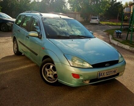 Синий Форд Фокус, объемом двигателя 1.8 л и пробегом 410 тыс. км за 2600 $, фото 1 на Automoto.ua