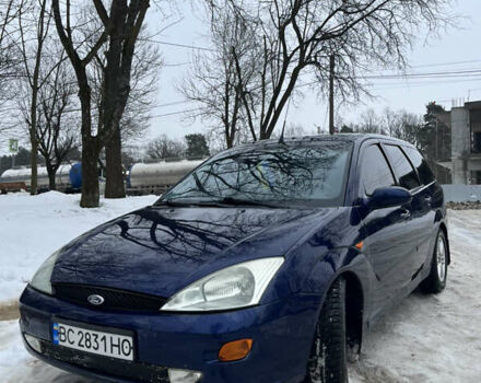 Синий Форд Фокус, объемом двигателя 1.8 л и пробегом 380 тыс. км за 2500 $, фото 1 на Automoto.ua