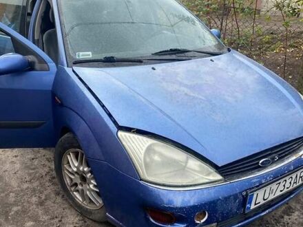 Синий Форд Фокус, объемом двигателя 1.8 л и пробегом 200 тыс. км за 527 $, фото 1 на Automoto.ua