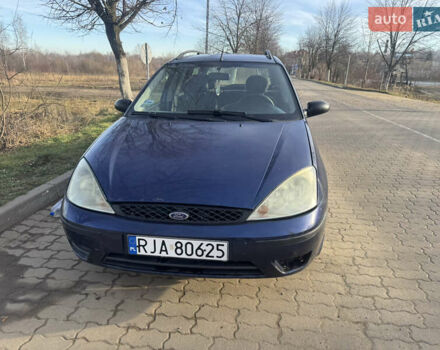 Синій Форд Фокус, об'ємом двигуна 1.8 л та пробігом 250 тис. км за 900 $, фото 1 на Automoto.ua