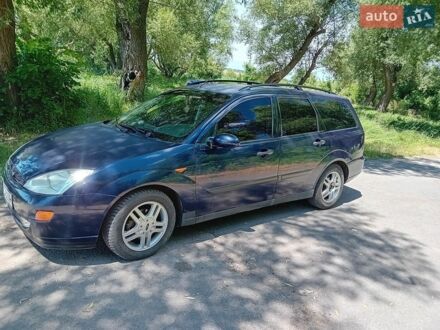 Синий Форд Фокус, объемом двигателя 1.6 л и пробегом 241 тыс. км за 2750 $, фото 1 на Automoto.ua