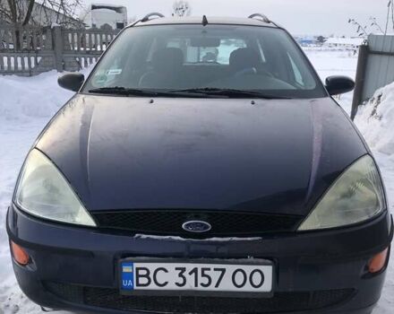 Синий Форд Фокус, объемом двигателя 1.8 л и пробегом 210 тыс. км за 2300 $, фото 1 на Automoto.ua