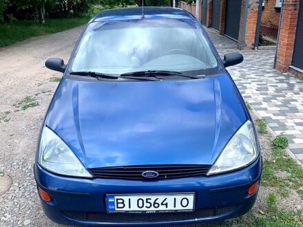 Синій Форд Фокус, об'ємом двигуна 2 л та пробігом 200 тис. км за 3300 $, фото 1 на Automoto.ua