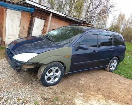 Синий Форд Фокус, объемом двигателя 1.6 л и пробегом 356 тыс. км за 950 $, фото 1 на Automoto.ua