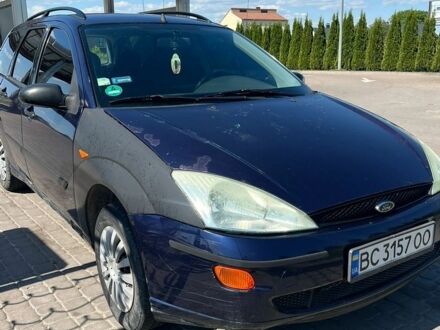 Синий Форд Фокус, объемом двигателя 1.8 л и пробегом 210 тыс. км за 1650 $, фото 1 на Automoto.ua
