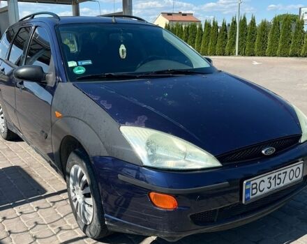 Синий Форд Фокус, объемом двигателя 1.8 л и пробегом 210 тыс. км за 1650 $, фото 1 на Automoto.ua