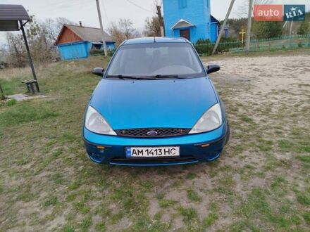 Форд Фокус 2000 у Коростене на Automoto.ua Синій Форд Фокус, об'ємом двигуна 1.39 л та пробігом 240 тис. км за 2250 $, фото 1 на Automoto.ua