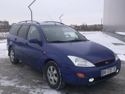 Синий Форд Фокус, объемом двигателя 1.8 л и пробегом 374 тыс. км за 2850 $, фото 1 на Automoto.ua