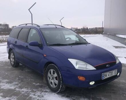 Синий Форд Фокус, объемом двигателя 1.8 л и пробегом 374 тыс. км за 2850 $, фото 1 на Automoto.ua