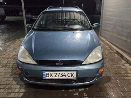 Синий Форд Фокус, объемом двигателя 1.8 л и пробегом 349 тыс. км за 2500 $, фото 1 на Automoto.ua