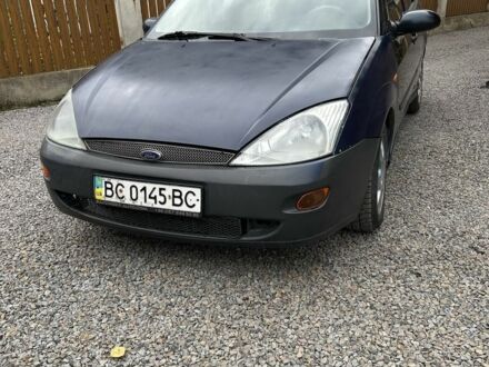 Синий Форд Фокус, объемом двигателя 1.8 л и пробегом 380 тыс. км за 850 $, фото 1 на Automoto.ua