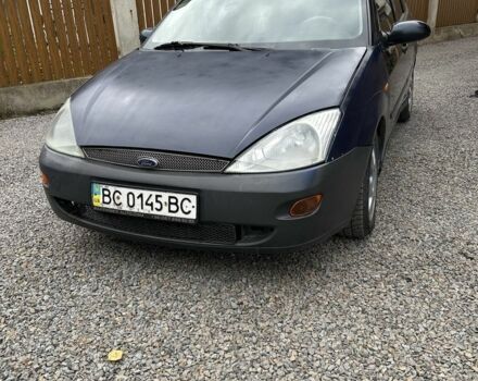 Синий Форд Фокус, объемом двигателя 1.8 л и пробегом 380 тыс. км за 850 $, фото 1 на Automoto.ua