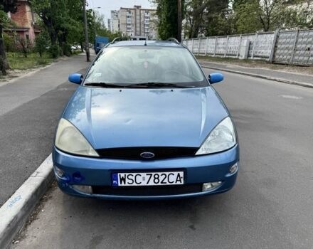 Синий Форд Фокус, объемом двигателя 2 л и пробегом 200 тыс. км за 1256 $, фото 1 на Automoto.ua