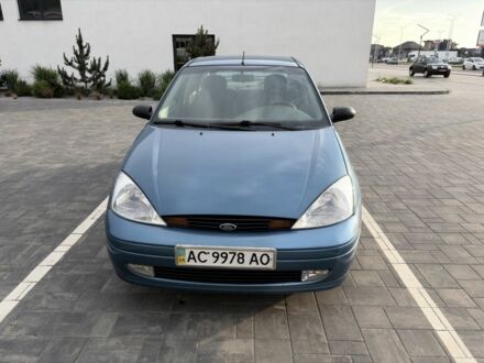 Синій Форд Фокус, об'ємом двигуна 2 л та пробігом 210 тис. км за 3500 $, фото 1 на Automoto.ua