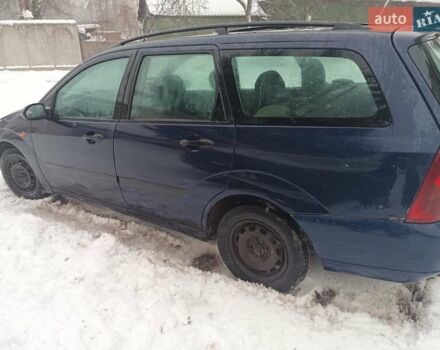 Синий Форд Фокус, объемом двигателя 1.8 л и пробегом 210 тыс. км за 1250 $, фото 1 на Automoto.ua