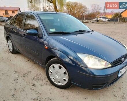 Синий Форд Фокус, объемом двигателя 1.8 л и пробегом 349 тыс. км за 2300 $, фото 1 на Automoto.ua