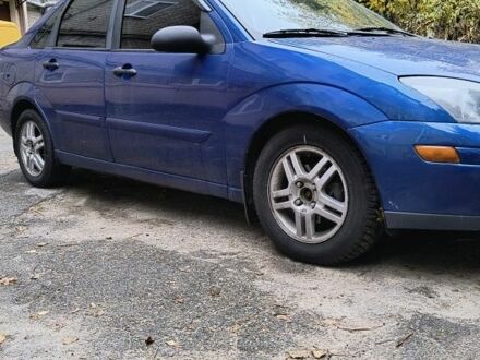 Синий Форд Фокус, объемом двигателя 2 л и пробегом 250 тыс. км за 3500 $, фото 1 на Automoto.ua