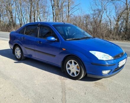 Синий Форд Фокус, объемом двигателя 1.6 л и пробегом 246 тыс. км за 3200 $, фото 1 на Automoto.ua