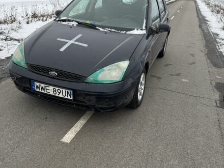 Синий Форд Фокус, объемом двигателя 1.8 л и пробегом 215 тыс. км за 1400 $, фото 1 на Automoto.ua