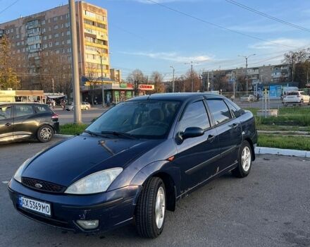 Синий Форд Фокус, объемом двигателя 1.6 л и пробегом 360 тыс. км за 2500 $, фото 1 на Automoto.ua