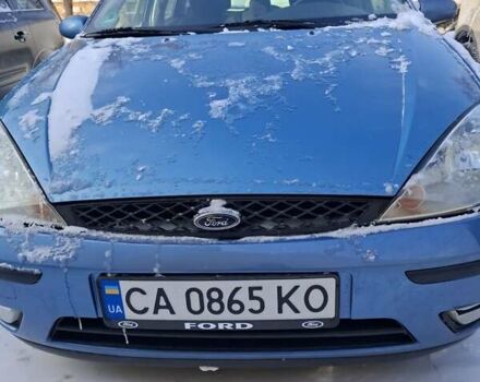 Синий Форд Фокус, объемом двигателя 1.6 л и пробегом 270 тыс. км за 4300 $, фото 1 на Automoto.ua