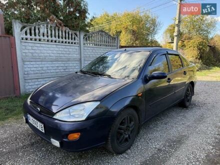 Синий Форд Фокус, объемом двигателя 2 л и пробегом 373 тыс. км за 3000 $, фото 1 на Automoto.ua