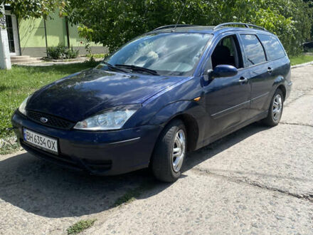 Синий Форд Фокус, объемом двигателя 1.8 л и пробегом 365 тыс. км за 3250 $, фото 1 на Automoto.ua