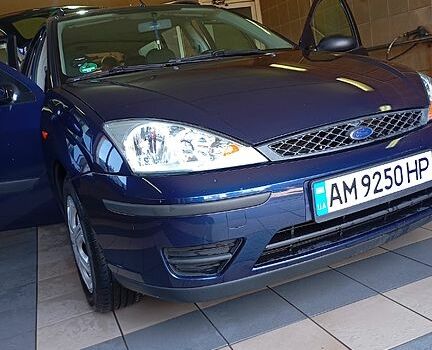 Синій Форд Фокус, об'ємом двигуна 1.6 л та пробігом 159 тис. км за 4000 $, фото 1 на Automoto.ua
