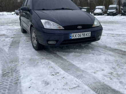 Синий Форд Фокус, объемом двигателя 2 л и пробегом 220 тыс. км за 3000 $, фото 1 на Automoto.ua