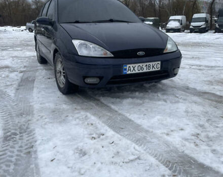 Синий Форд Фокус, объемом двигателя 2 л и пробегом 220 тыс. км за 3000 $, фото 1 на Automoto.ua