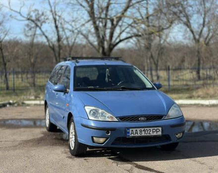 Синий Форд Фокус, объемом двигателя 1.8 л и пробегом 302 тыс. км за 2350 $, фото 1 на Automoto.ua